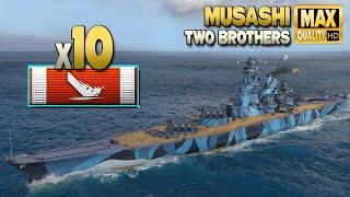линкор Musashi Очень редкий двойной Kraken - World of Warships