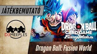 BEMUTATÓ DRAGON BALL SUPER FUSION WORLD