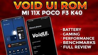 New Void Ui Rom for Mi 11x Poco F3 Full Review and Gaming ️