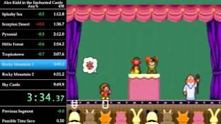 Alex Kidd in the Enchanted Castle Genesis 928 Any% Speedrun