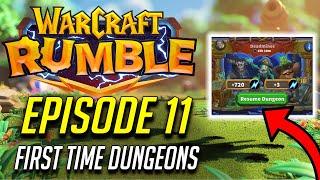 WARCRAFT RUMBLE EP. 11  FIRST TIME DUNGEONS SO MUCH VALUE #Warcraft_Rumble_Partner