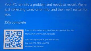 Printing Problem Windows 10 - BSOD When Printing Windows 10