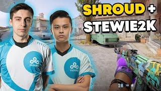 BEST CLOUD9 DUO IS BACK SHROUD & STEWIE2K PLAY NEW DE_INFERNO IN CS2 PREMIER MODE