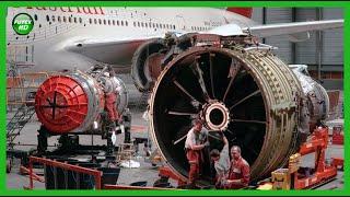 Hypnotic maintenance activities of two very important parts of an aircraft the engine and the tire