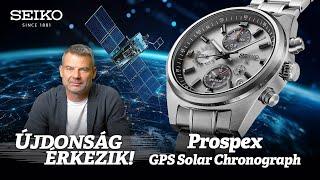 Újdonság érkezik Prospex GPS Solar Chronograph