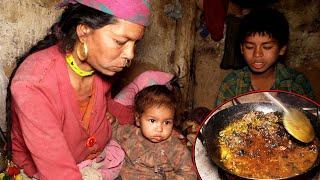 dharme family cooking in the village  village life of Nepal  Rural Nepal@ruralnepall