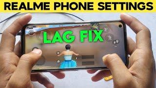 BGMI Lag Fix in Realme Phones Settings  Pubg lag fix in realme device realme ka lag fix kaise kare