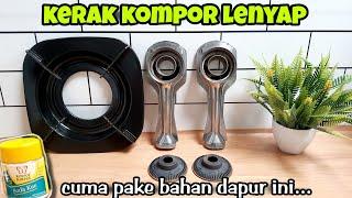 TIPS MEMBERSIHKAN KERAK KOMPOR LENYAP DENGAN BAHAN DAPUR INI⁉️Bersih Bersih Rumah‼️Zulaikha Pratiwi