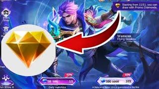 Mobile legends promo diamond is Back Again \ 11.11 event. promo event 2024  promo diamonds #mlbb