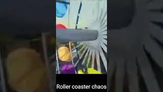 Roller coaster chaos #roblox #theclassic #arsenal #funny #viral