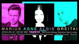 Agnė Sabulytė & Algis Greitai CLAUDE DEBUSSY –– Clair de Lune ––