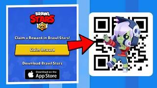 FREE SKIN & GIFTS  BRAWL STARS FREE QR CODE REWARDS