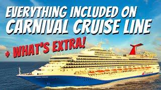 What’s Included on Carnival Cruise Line  Plus What Will Cost You Extra