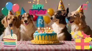   Barking Dogs Happy Birthday Song