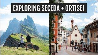 Exploring Seceda + Ortisei in the Dolomites  Italy Day 2