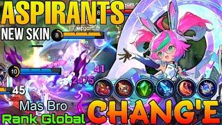 Tech Tensai Change New The Aspirants Skin Gameplay - Top Global Change by Mas Bro - Mobile Legends