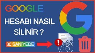 GOOGLE HESABI NASIL SİLİNİR  Google Hesap silme 2022
