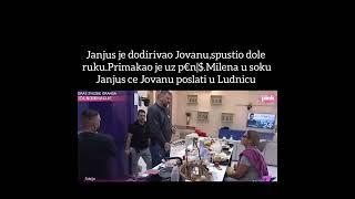 Janjus dodirivao Jovanuspustio ruku na K.Janjus ce Jovanu poslati u Ludnicu #elitauzivo#janjus