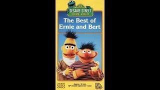 My Sesame Street Home Video The Best of Ernie and Bert