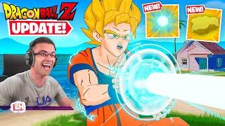 Nick Eh 30 reacts to Dragon Ball Z in Fortnite