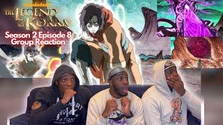 THE FIRST AVATAR IS BORN THE LEGEND OF KORRA BOOK 2 EPISODE 8  100% BLIND GROUP REACTION