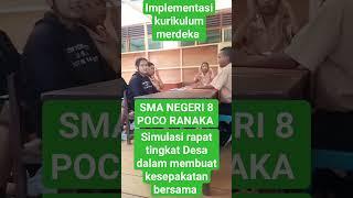 Metode Main Peran untuk mendalami materi Membuat Kesepakatan Bersama Rapat Tingkat Desa .