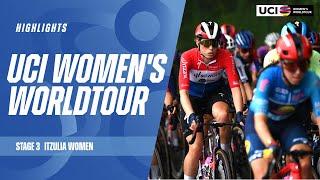 Stage 3 - Itzulia Women Highlights  2024 UCI Womens WorldTour