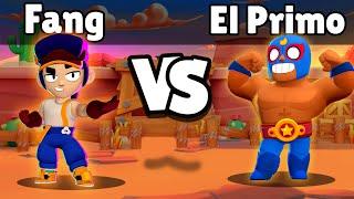 FANG vs El Primo  Brawl Stars