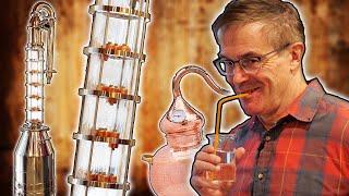Distilling ALCOHOL With Our New Reflux Still