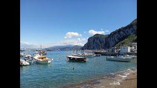 Italia Walking Video Amalfi Coast Napoli 2024