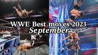 wwe Best moves of 2023 September