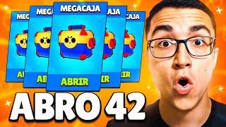 ABRO 42 *MEGACAJAS* NUEVAS y ME TOCAN DEMASIADAS SKINS y RICO GEMA