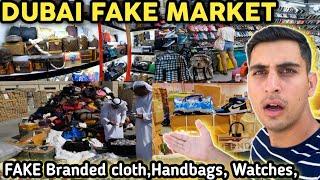 Fake Cheap Branded products market in Dubaiclothhandbags  shoes and watches