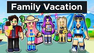 Our FAMILY VACATION in Roblox Livetopia