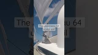 Sailing onboard a Jeanneau 64 yacht in the BVI’s #sailing #yacht #yachtbroker