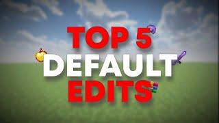 Top 5 Default Edits For Crystal PvP  1.16 - 1.19+