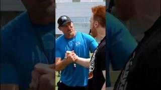 Sheamus gets to meet Detroit Lions coach Dan Campbell