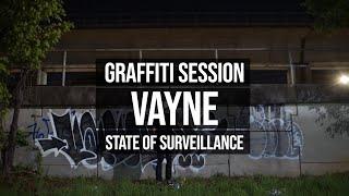 Graffiti Video Vayne - State of Surveillance