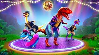 Super Dinosaurs Dance Party - Jurassic World Comedy Cartoons