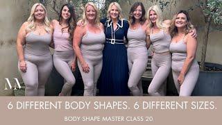 Body Shape Masterclass 20  How to Dress for Your Body Shape  Dressing Six Women