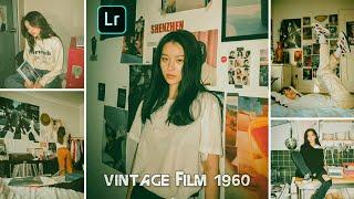 Tutorial Edit Foto Ala Selebgram Lightroom Mobile  Vintage Film 1960