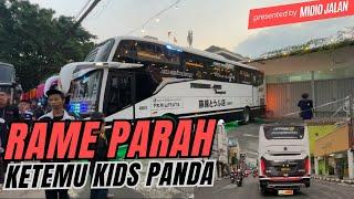 EMANG BOLEH SERAME INI ‼️ BUS KIDS PANDA BALIK LAGI KE BANDUNG RAME PARAH