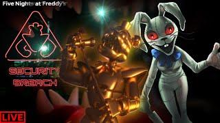 Playing FNAF Security Breach live