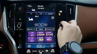 2020 Subaru OutbackLegacy Setting Radio Station Presets.