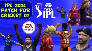 TATA IPL 2024 PATCH FOR CRICKET 07