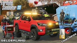 New TOYOTA HILUX & seeding WINTER WHEAT  Animals on Gelderland  Farming Simulator 22  Episode 57