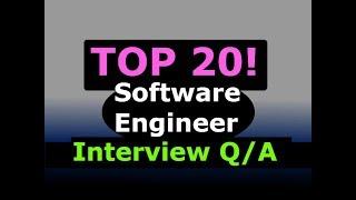 TOP 20 Software Engineer Programming Interview Questions and Answers