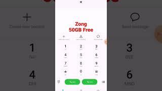 zong free internet code 2022  New zong code 