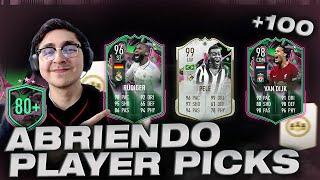 ABRIENDO 100 PLAYER PICKS 80+ BUSCANDO METAMORFO   FIFA 23