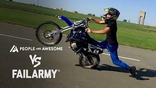 EPIC Bike Stunts Thrilling Action with Daredevil Riders  People Are Awesome vs FailArmy